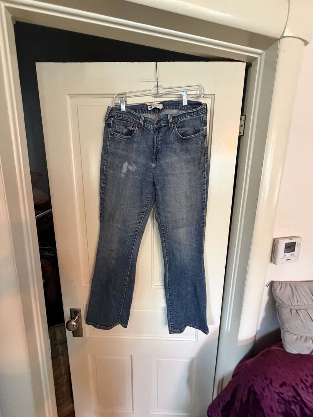 Levi's 515 Boot Cut Women's Blue Denim Jeans Size 12M